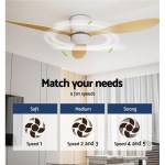 devanti 52'' ceiling fan dc motor w/light w/remote light wood devanti 52'' ceiling fan dc motor w/light w/remote light wood
