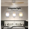 devanti 52'' ceiling fan dc motor w/light w/remote light wood devanti 52'' ceiling fan dc motor w/light w/remote light wood