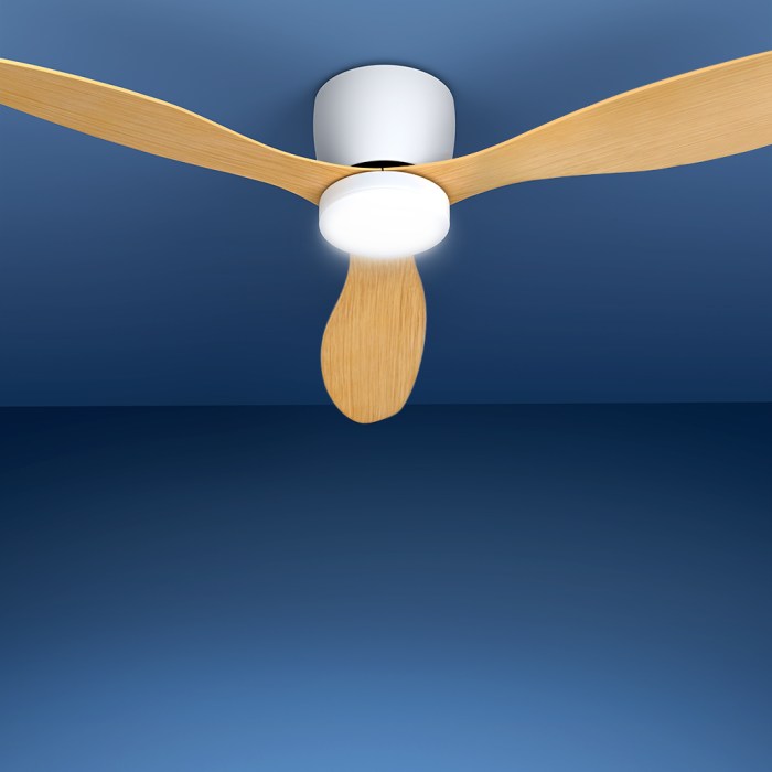 devanti 52'' ceiling fan dc motor w/light w/remote light wood devanti 52'' ceiling fan dc motor w/light w/remote light wood