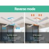 devanti 52'' ceiling fan ac motor 4 blades w/remote white devanti 52'' ceiling fan ac motor 4 blades w/remote white