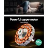 devanti 52'' ceiling fan ac motor w/light w/remote silver devanti 52'' ceiling fan ac motor w/light w/remote silver