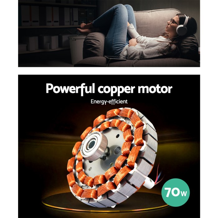 devanti 52'' ceiling fan ac motor w/light w/remote silver devanti 52'' ceiling fan ac motor w/light w/remote silver