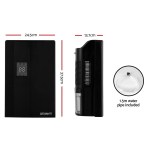 devanti dehumidifier 2l air purifier black