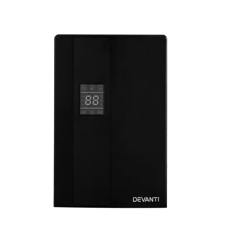 devanti dehumidifier 2l air purifier black