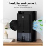 devanti dehumidifier 2l air purifier black