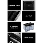 devanti dehumidifier 2l air purifier black
