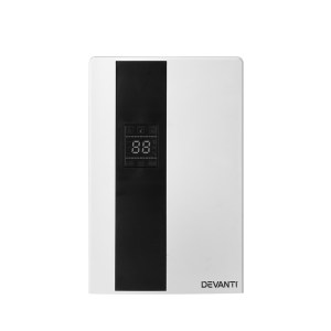 devanti dehumidifier 2l air purifier white