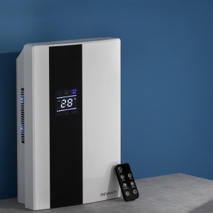 devanti dehumidifier 2l air purifier white