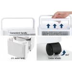 devanti dehumidifier 12l air purifier white