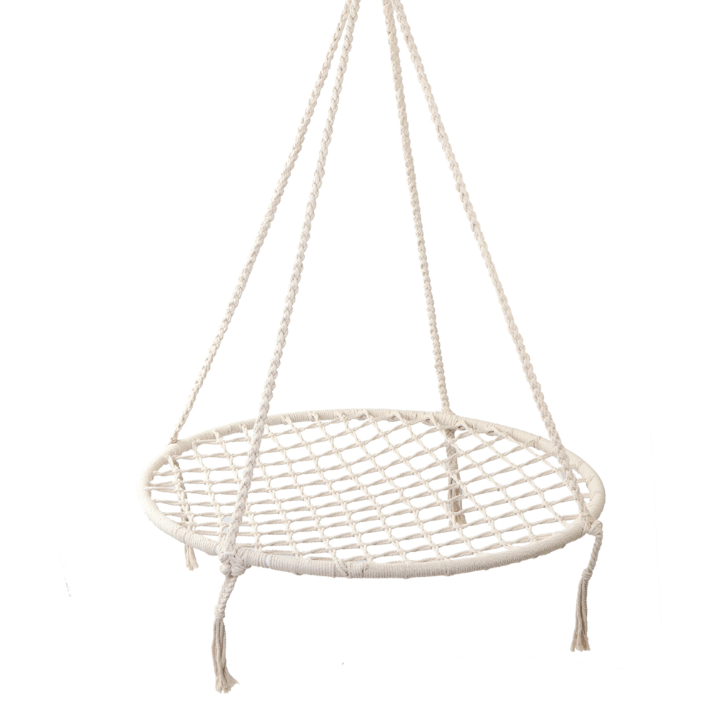 gardeon hammock chair outdoor tree swing nest web hanging seat 100cm