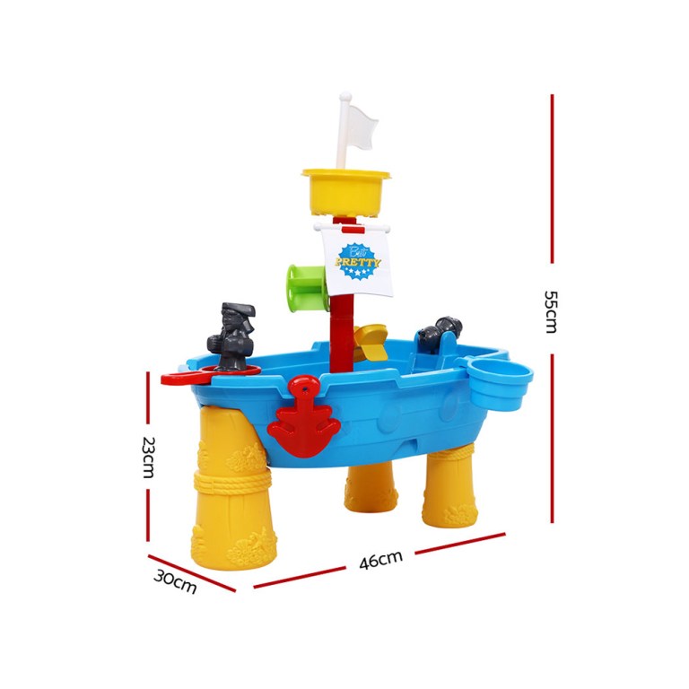 keezi kids sandpit pretend play set outdoor toys water table activity play set keezi kids sandpit pretend play set outdoor toys water table activity play set