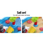keezi kids sandpit pretend play set outdoor toys water table activity play set keezi kids sandpit pretend play set outdoor toys water table activity play set