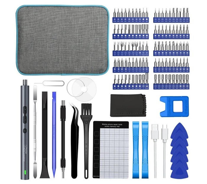 28/62/120 in 1 electric screwdriver set rechargeable precision tool for mobile repair 28/62/120 in 1 electric screwdriver set rechargeable precision tool for mobile repair