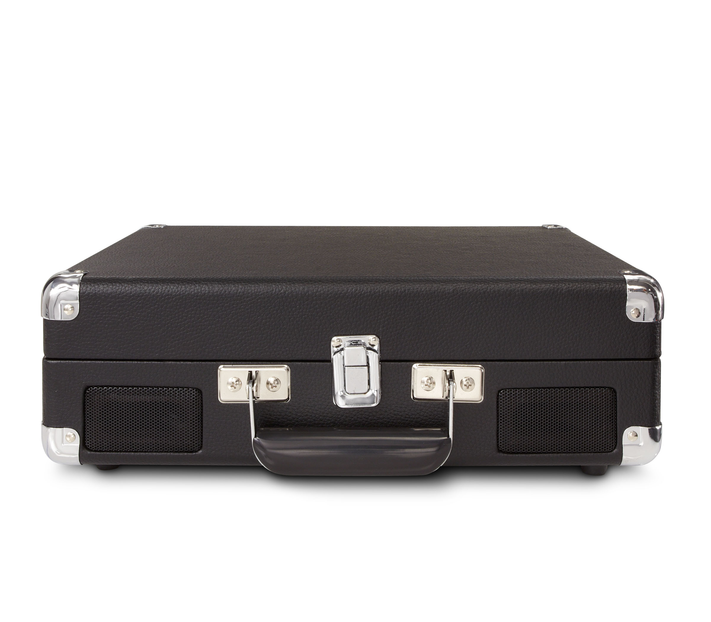 crosley crosley cruiser black bluetooth turntable & record storage crate