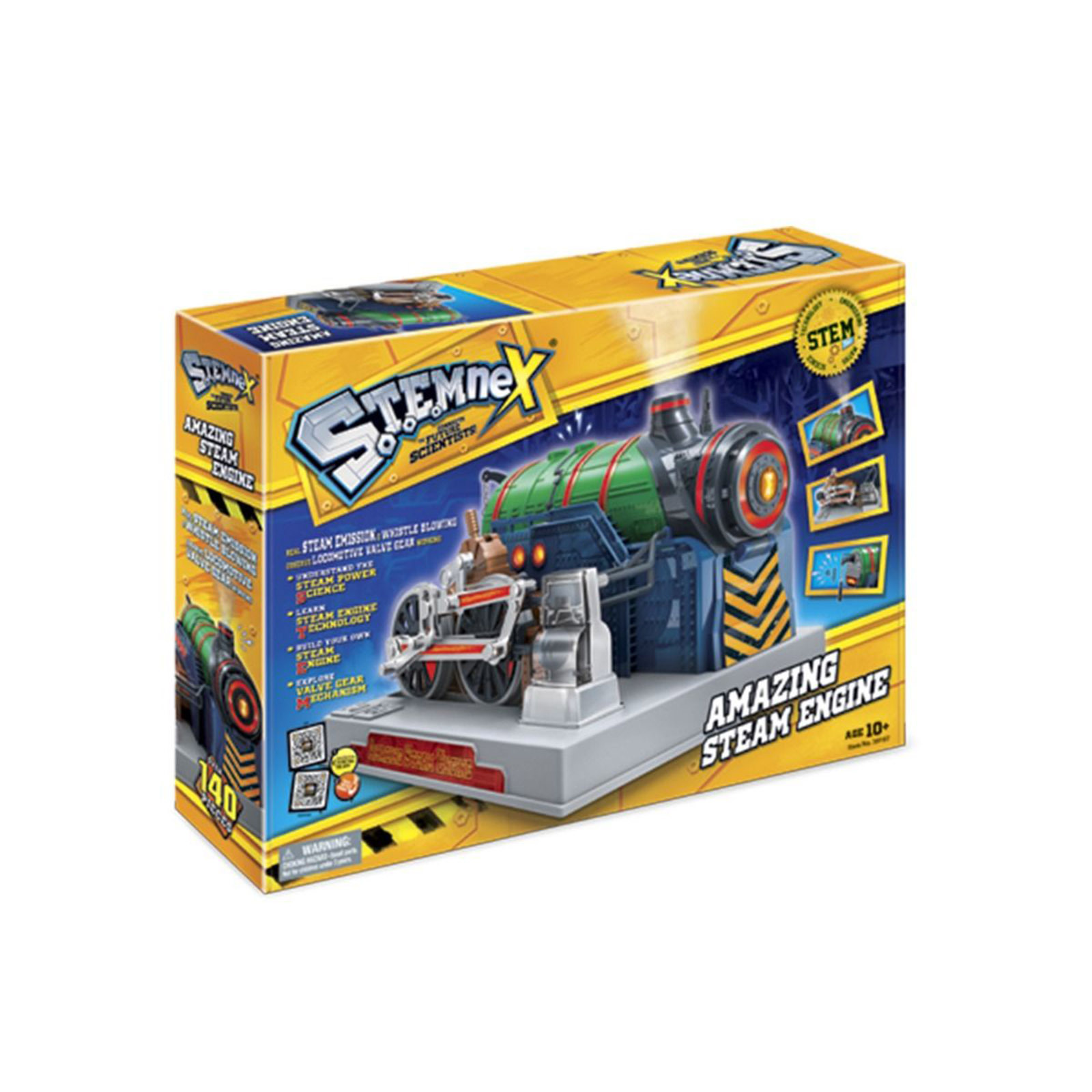 stemnex amazing steam engine stem toy build your own educational construction kit