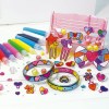 colorato trendy jewellery glass art deco diy craft kit for kids painting set colorato trendy jewellery glass art deco diy craft kit for kids painting set