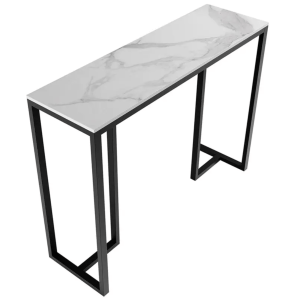 interior ave stone marble console marble & black
