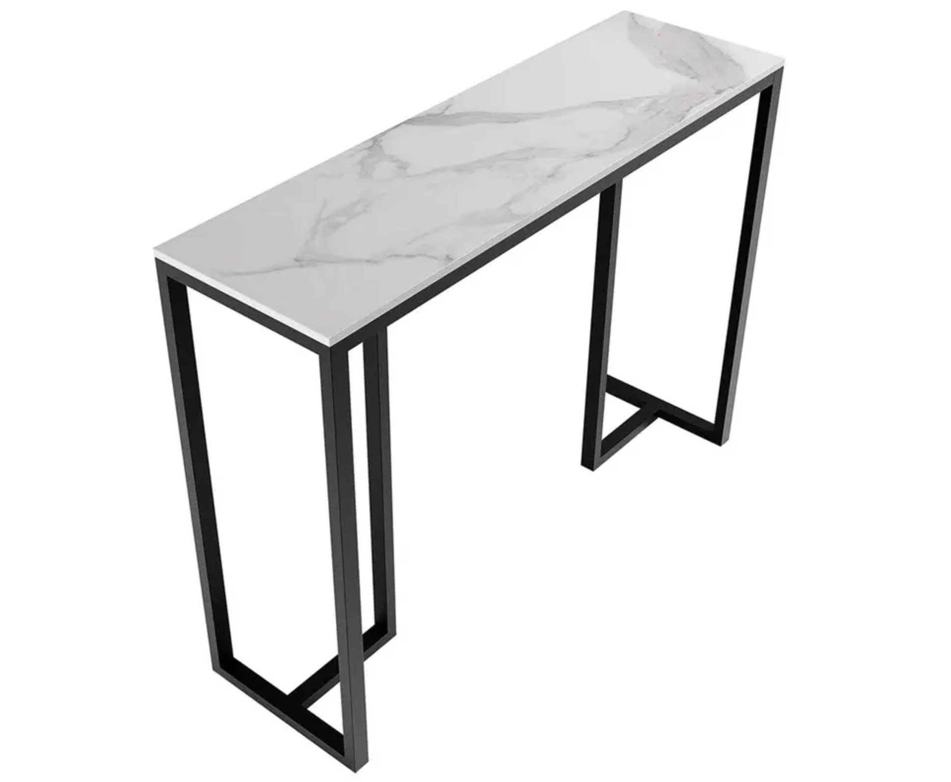 interior ave stone marble console marble & black