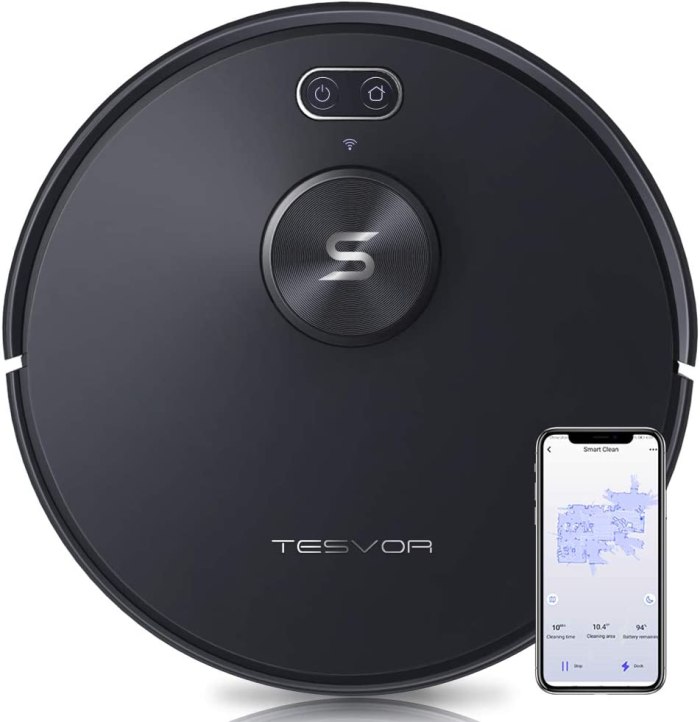 tesvor s6+ robot vacuum cleaner mop 2700pa with laser navigation tesvor s6+ robot vacuum cleaner mop 2700pa with laser navigation