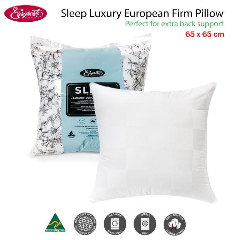 easyrest sleep luxury european firm pillow easyrest sleep luxury european firm pillow