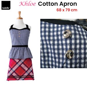 ladelle khloe cotton apron 68 x 79 cm