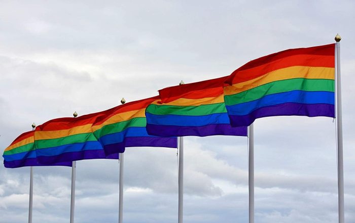 deluxe rainbow gay pride flag outdoor banner 150x90cm 3x5ft with metal eyelets deluxe rainbow gay pride flag outdoor banner 150x90cm 3x5ft with metal eyelets