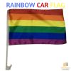 rainbow car flag w window clip flags australia day 30cm x 45cm lgbt gay pride rainbow car flag w window clip flags australia day 30cm x 45cm lgbt gay pride