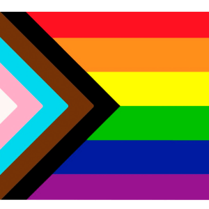 Deluxe Rainbow Progress Gay Pride Flag LGBTQ+ LGBTQIA Banner - 150x90cm