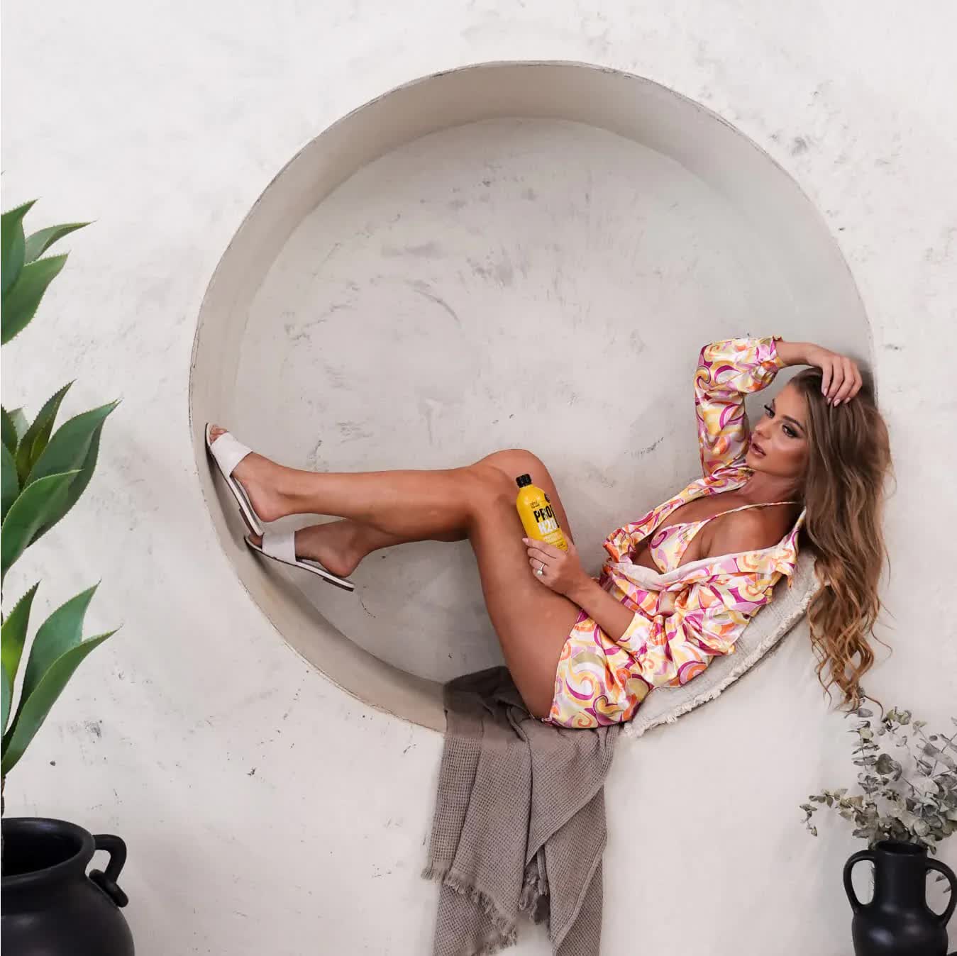 pro h20 sparkling water 20g protein hydration drink zero sugar yellow dingo