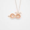 gift box angel ball rose gold aroma necklace + purify oil blend