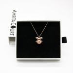 gift box angel ball rose gold aroma necklace + purify oil blend gift box angel ball rose gold aroma necklace + purify oil blend