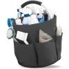 dark gray portable folding picnic basket – multi function beach basket, storage bag, toiletry organizer, and shopping basket for outdoor and home use dark gray portable folding picnic basket – multi function beach basket, storage bag, toiletry organizer, and shopping basket for outdoor and home use