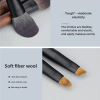 style b 12 piece mini portable makeup brush set fiber bristle beauty tool set(with storage bag) style b 12 piece mini portable makeup brush set fiber bristle beauty tool set(with storage bag)