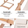 gardeon outdoor deck chair wooden sun lounge folding beach patio furniture beige gardeon outdoor deck chair wooden sun lounge folding beach patio furniture beige