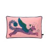 Flying Tiger Lumbar Pillow Cover – Velvet Decorative Rectangle Cushion