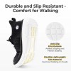 fitville women's wide foot slip on sneaker walking shoes FitVille Women's Wide Foot Slip-On Sneaker Walking Shoes 2