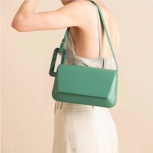 Fashion Panelled Women Shoulder Bags Designer Patchwork Underarm Bag Luxury Pu Leather Handbags Quality Small Flap Famale Purses 2