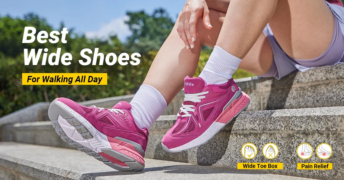 FitVille Extra Wide Women's Walking Shoes