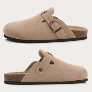 footbed clogs for women & men – fashion leather mules with arch support, comfortable indoor/outdoor flat slides Footbed Clogs for Women & Men – Fashion Leather Mules with Arch Support, Comfortable Indoor/Outdoor Flat Slides 6