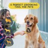 Double Sides Widened Pet Hair Remover Combs for Dogs, Hair Knot Tool, Grooming and Care Accessories 2