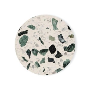 Terrazzo Ceramic Absorbent Coasters – Stylish Drink Coasters for Wooden Tables & Home Decor Gift