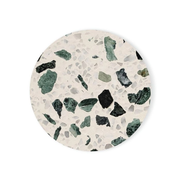 Terrazzo Ceramic Absorbent Coasters – Stylish Drink Coasters for Wooden Tables & Home Decor Gift