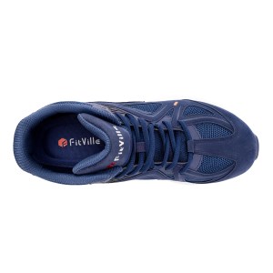 FitVille Men's High-Top Shoes Wide Lightweight Casual Sneakers 4