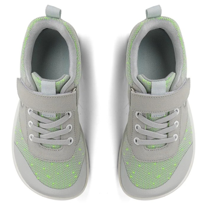 GudaFoot Kids Wide Width Barefoot Shoes | Boys/Girls Minimalist Elastic Opening Sneakers | Flexible- Zero Drop Sole 1
