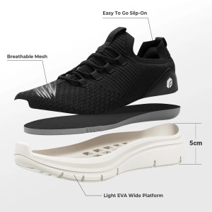 fitville women's slip on walking shoes – lightweight, wide width sneakers for comfortable walking FitVille Women's Slip-On Walking Shoes – Lightweight, Wide Width Sneakers for Comfortable Walking 5