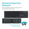 Dormin Folding Bluetooth Keyboard – Wireless, Silent, Compact, and Portable for iPad, Mobile, Tablet, and Notebook 1