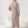 men's plush long bathrobe – soft long sleeve spa robe with belt, warm winter robe for bath & shower comfort Men's Plush Long Bathrobe – Soft Long Sleeve Spa Robe with Belt, Warm Winter Robe for Bath & Shower Comfort 2