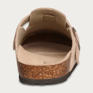 women’s suede clogs – fashionable cork suede mules with arch support, anti slip outdoor slippers Women’s Suede Clogs – Fashionable Cork Suede Mules with Arch Support, Anti-Slip Outdoor Slippers 3