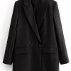 Women's Blazer Coat – Black, Beige, Khaki, Blue, Green, Gray, Fashionable Office Wear Outerwear Jackets 3