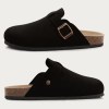footbed clogs for women & men – fashion leather mules with arch support, comfortable indoor/outdoor flat slides Footbed Clogs for Women & Men – Fashion Leather Mules with Arch Support, Comfortable Indoor/Outdoor Flat Slides 3